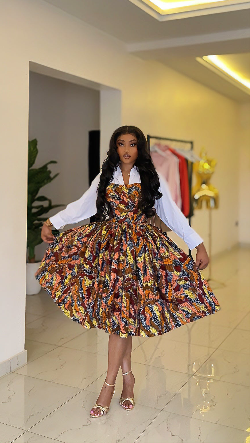 Udy Ankara dress